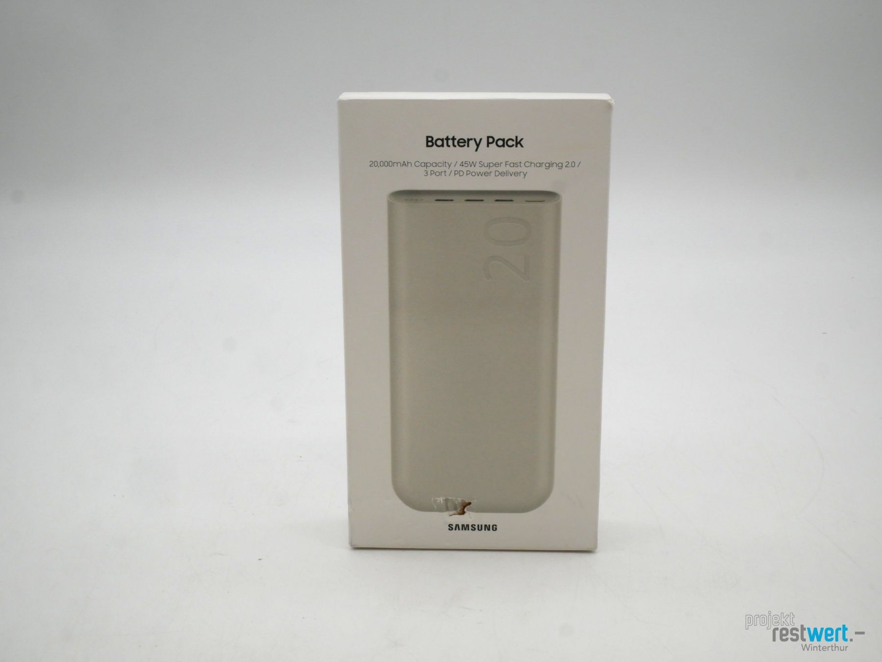 Samsung Akkus: SAMSUNG Powerbank beige – Neu (gemäss Beschreibung) aus Winterthur von Restwert_Winterthur 6