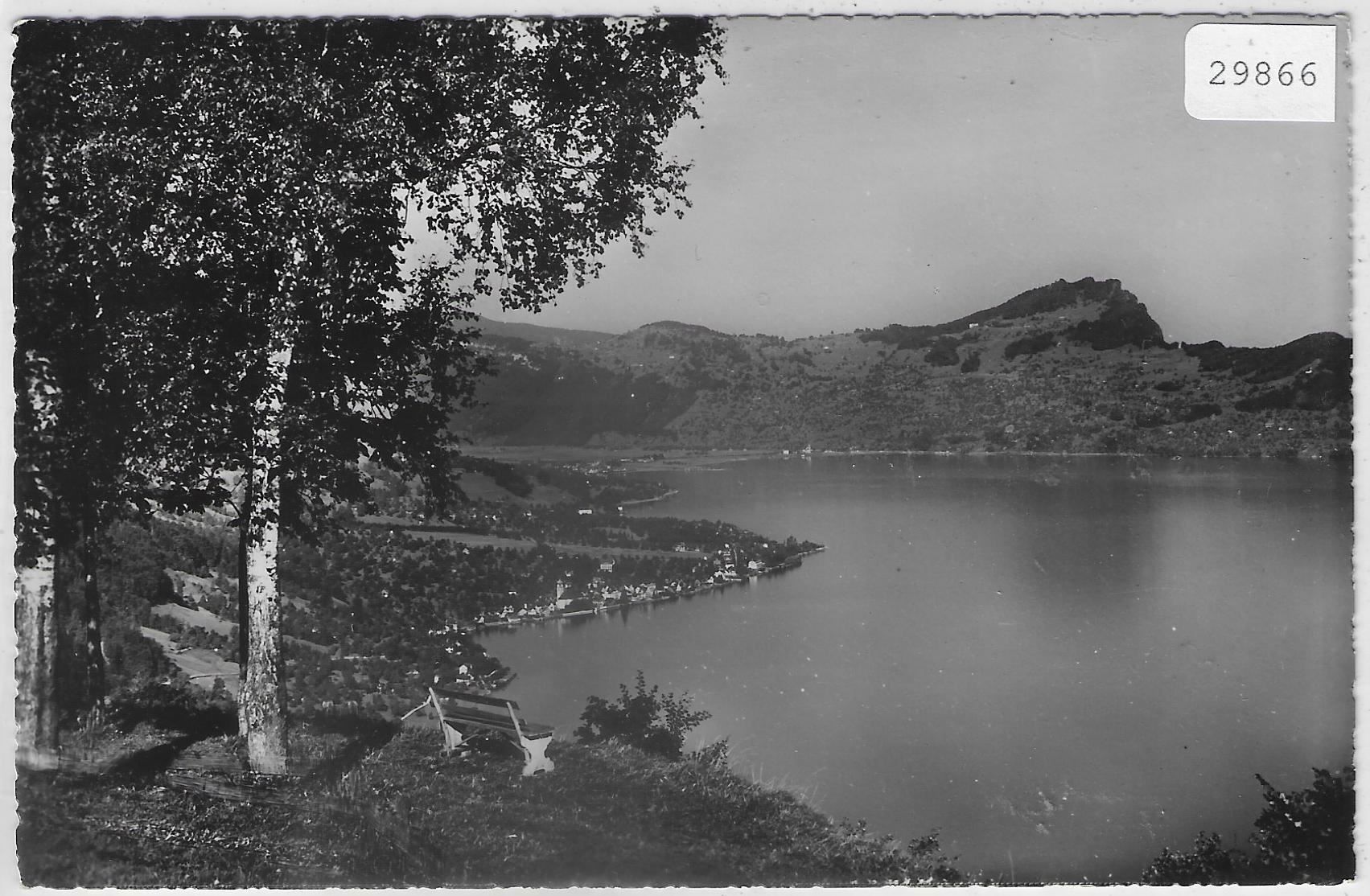 Cartoline postali: Emmetten - Ausblick vom Friedheim auf – Usato da Ettingen venduto da Kartenplanet