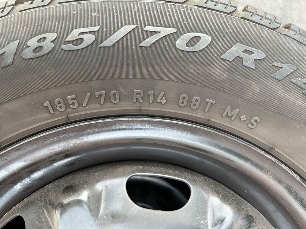 4XWinterstahlkompletträder pirelli 185/70R14 | Kaufen auf Ricardo