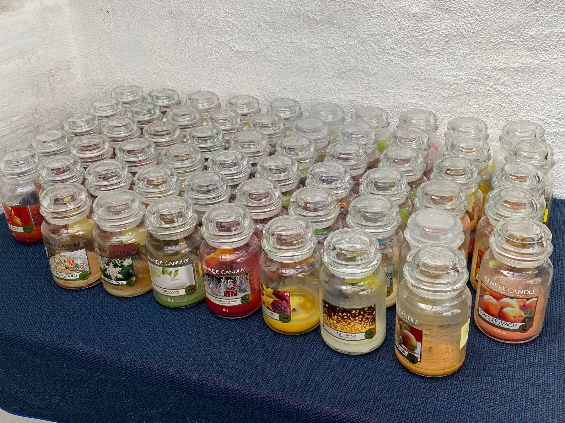 Yankee Candle Candele: Yankee Candle Large Jar Gläser - Duftproben - Diverse Düfte – Usato da Langwiesen venduto da rtWebshop