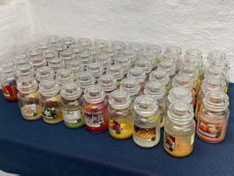 Yankee Candle Large Jar Gläser - Duftproben - Diverse Düfte