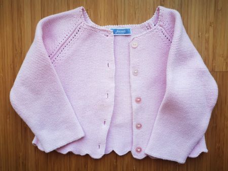 JacadiJacke,rosa,kaum sichtbarer Fleck.Für 2-jähriges Mädche