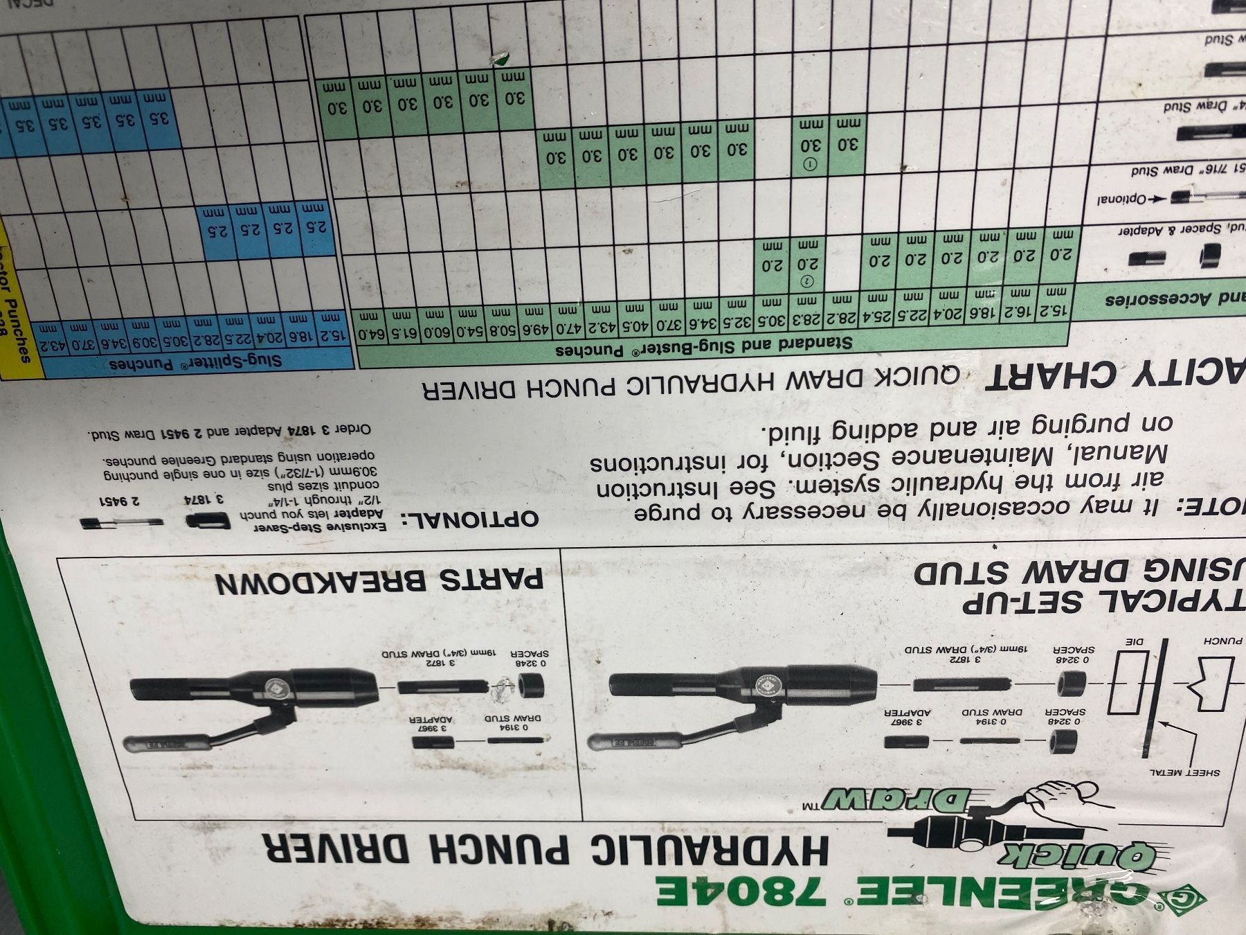Tutte le macchine: Hydraulic Punch Driver – Usato da Aarau venduto da Belli49 6