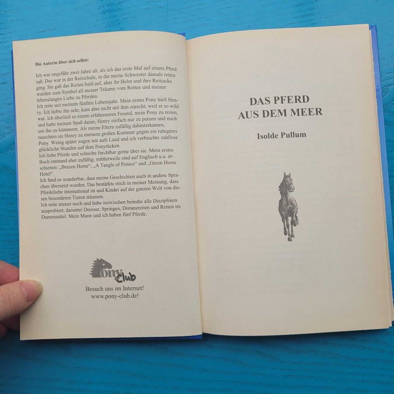 Libri: Isolde Pullum - Das Pferd aus dem Meer – Usato da SCHÜBELBACH venduto da CoKaHa 1