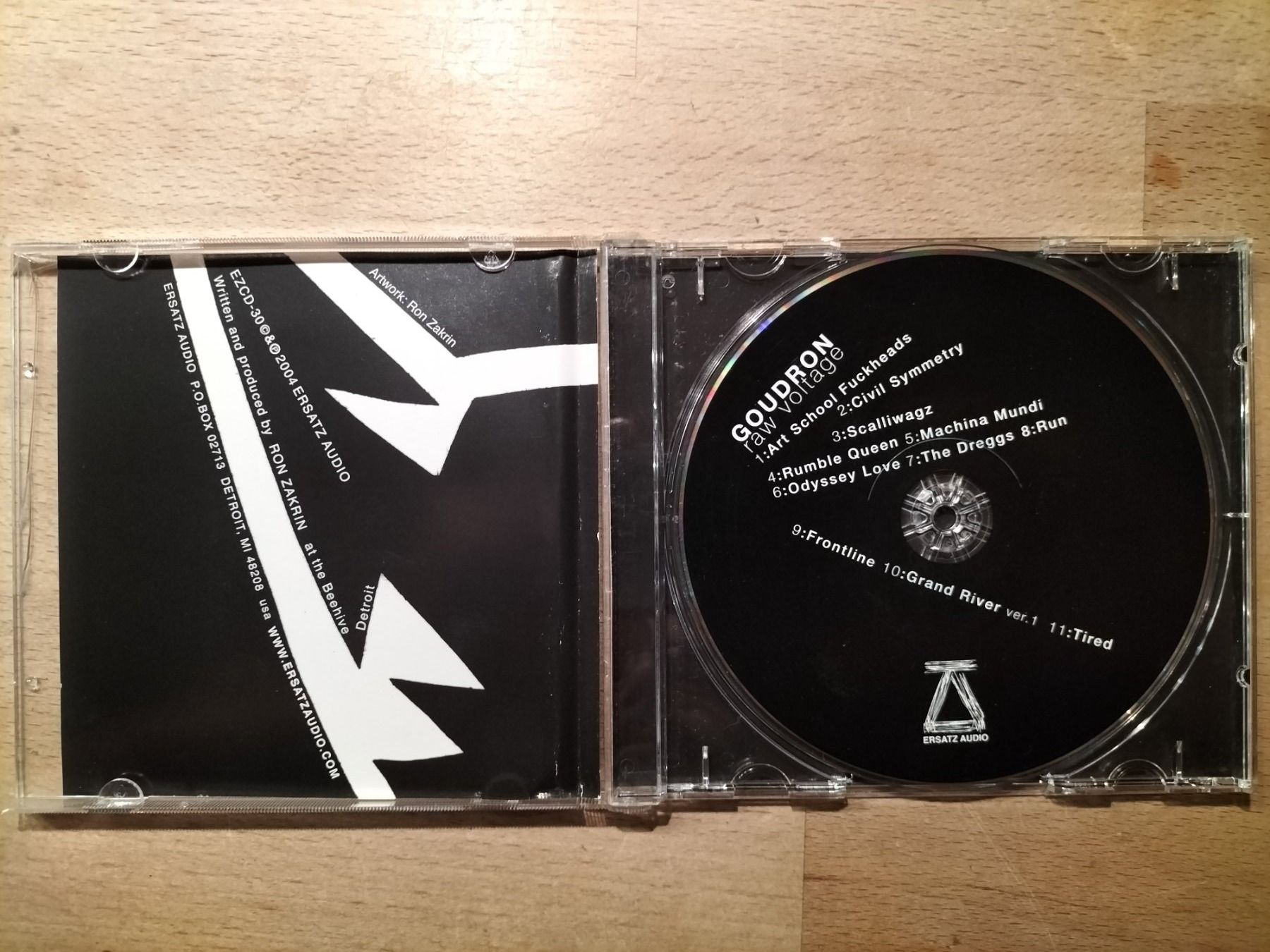 CDs: Goudron – Raw Voltage – Gebraucht aus Biel / Bienne von Music74 1