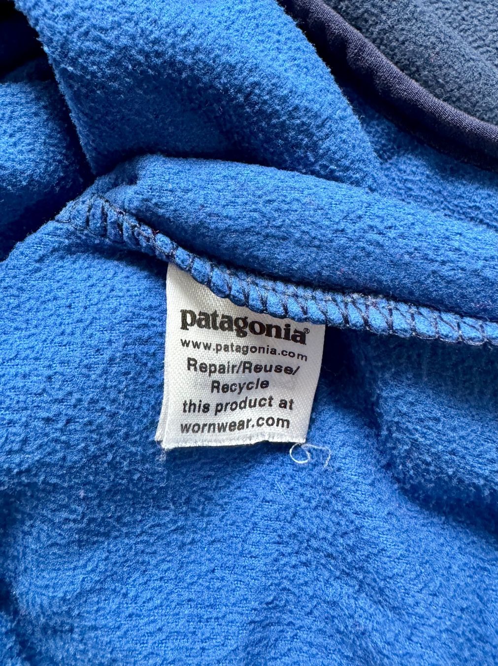 Patagonia Micro D Snap-T Fleece Pullover Herren S Blau (D'occasion) à ...