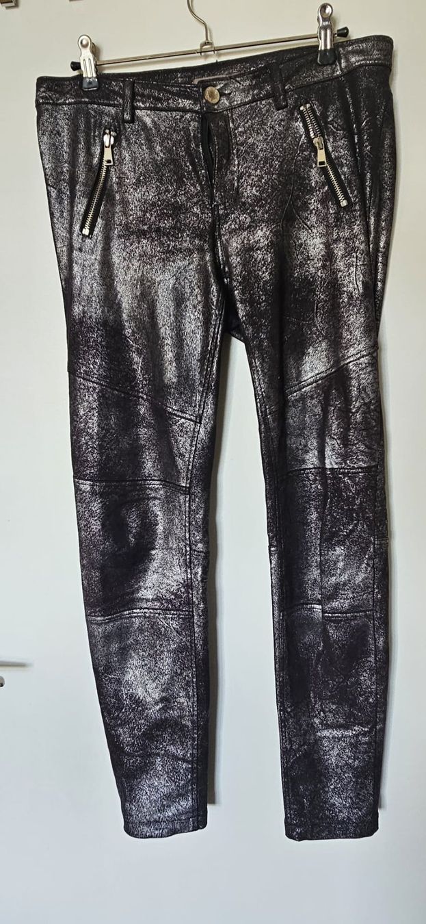 Hosen: Silbern glitzernde Hose – Gebraucht aus Muri b. Bern von mar_2hpg 1
