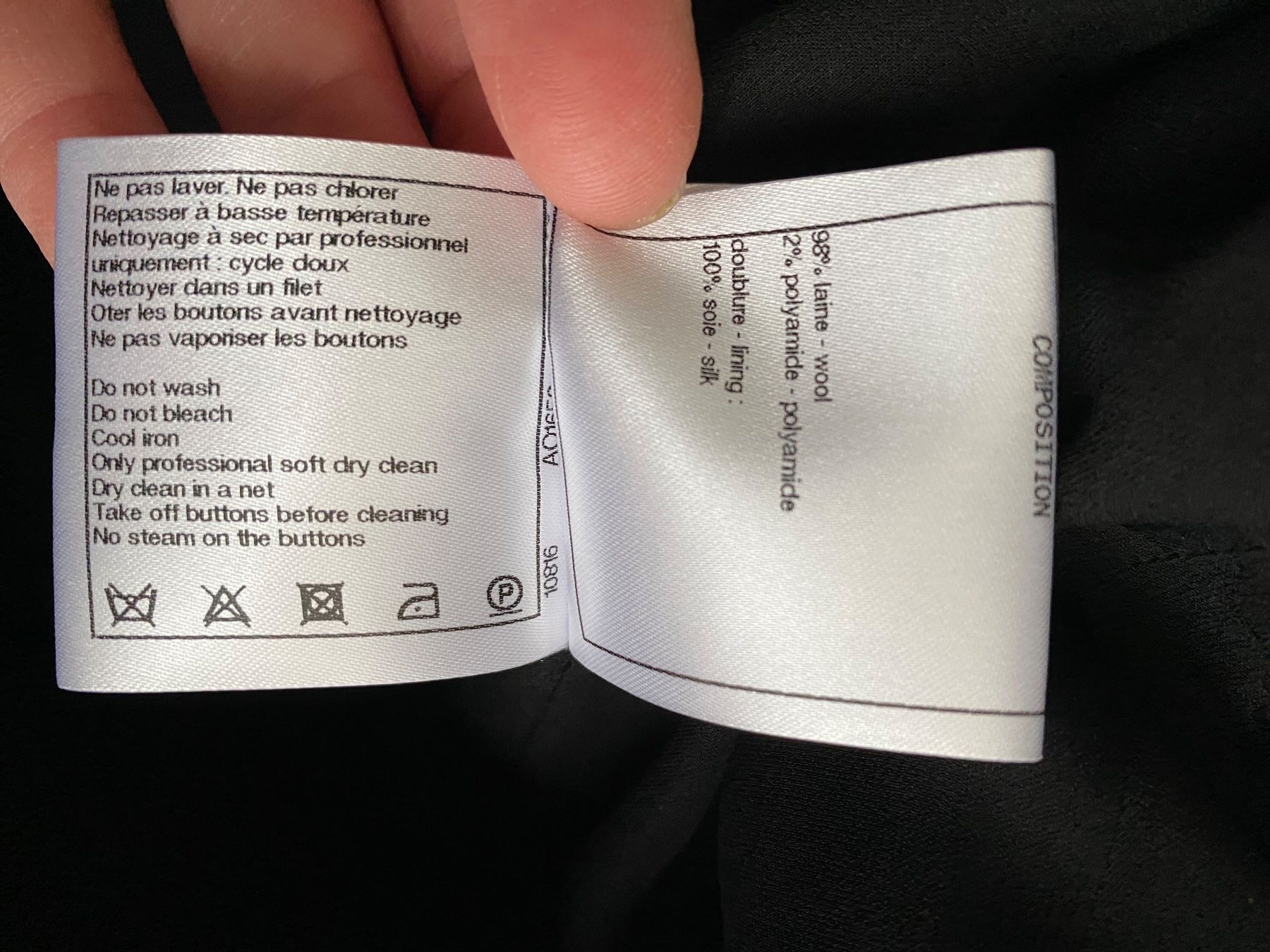 Chanel Giacche: Chanel Jacke schwarz CH 40 – Usato da Langenthal venduto da mariquita 7