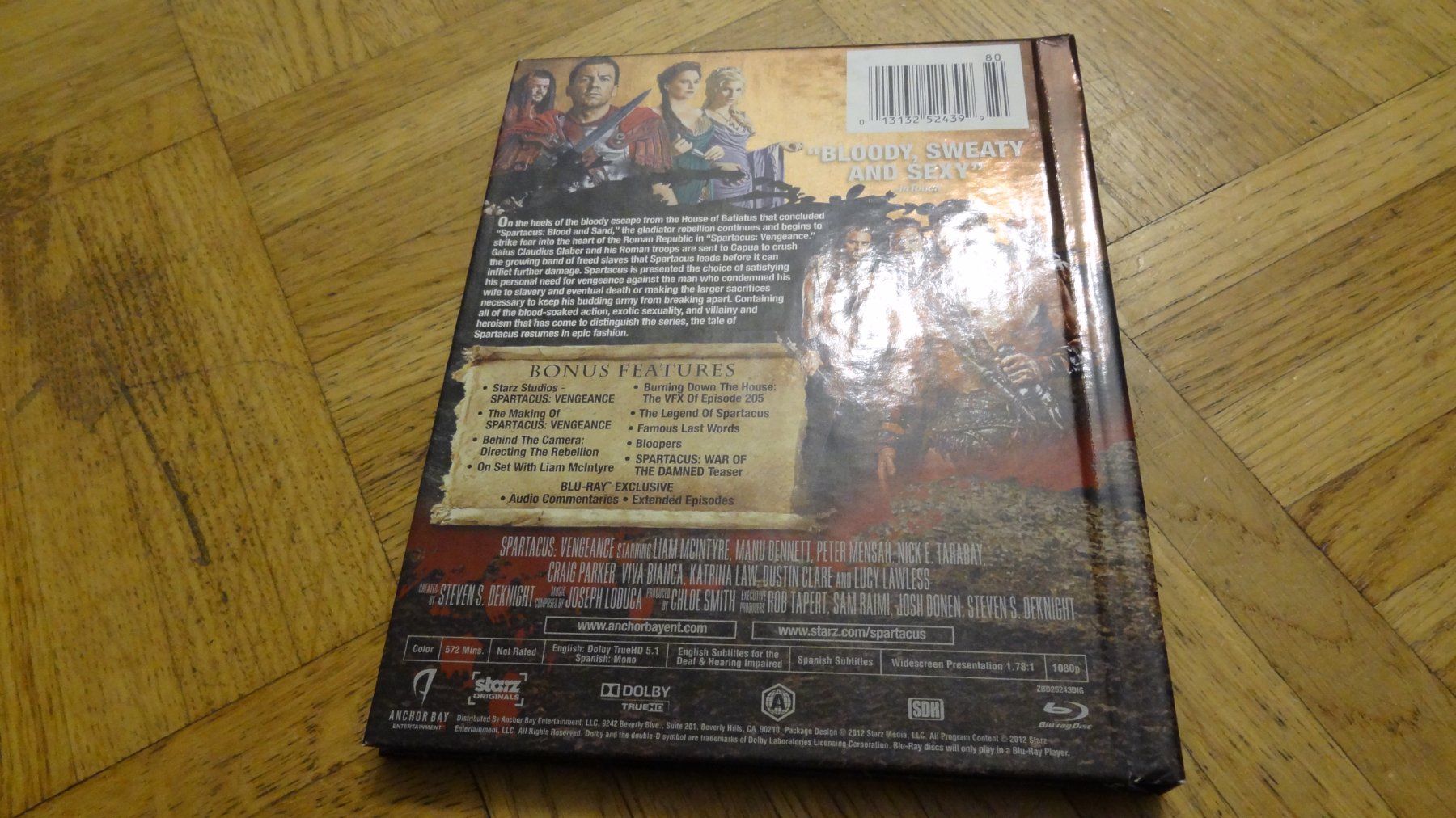 Alle DVDs: Spartacus Vengeance - Complete Second Season Ländercode A – Gebraucht aus Olten von Disc-Verkauf 2