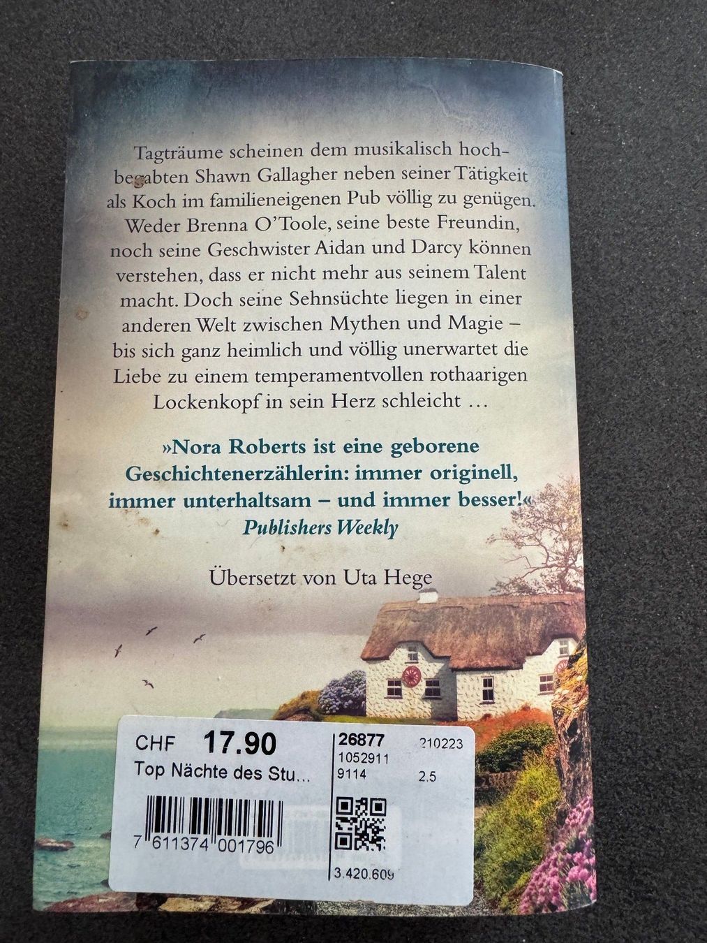 Libri: Nora Roberts "Nächte des Sturms" Roman – Usato da Fribourg venduto da tschjoly 1