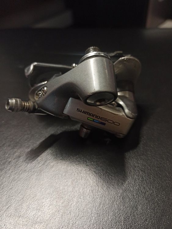 Dérailleur Arrière Shimano 600 Tri-Color RD-6400 – Gris – 9V – Occasion (Révision Possible)