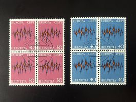 CH1972 - Zu 509-510 - Bloc 4 obli 16.5.1972 Bâle