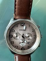 Herrenuhr Fossil FS-4515 Chronograph braun Edelstahl