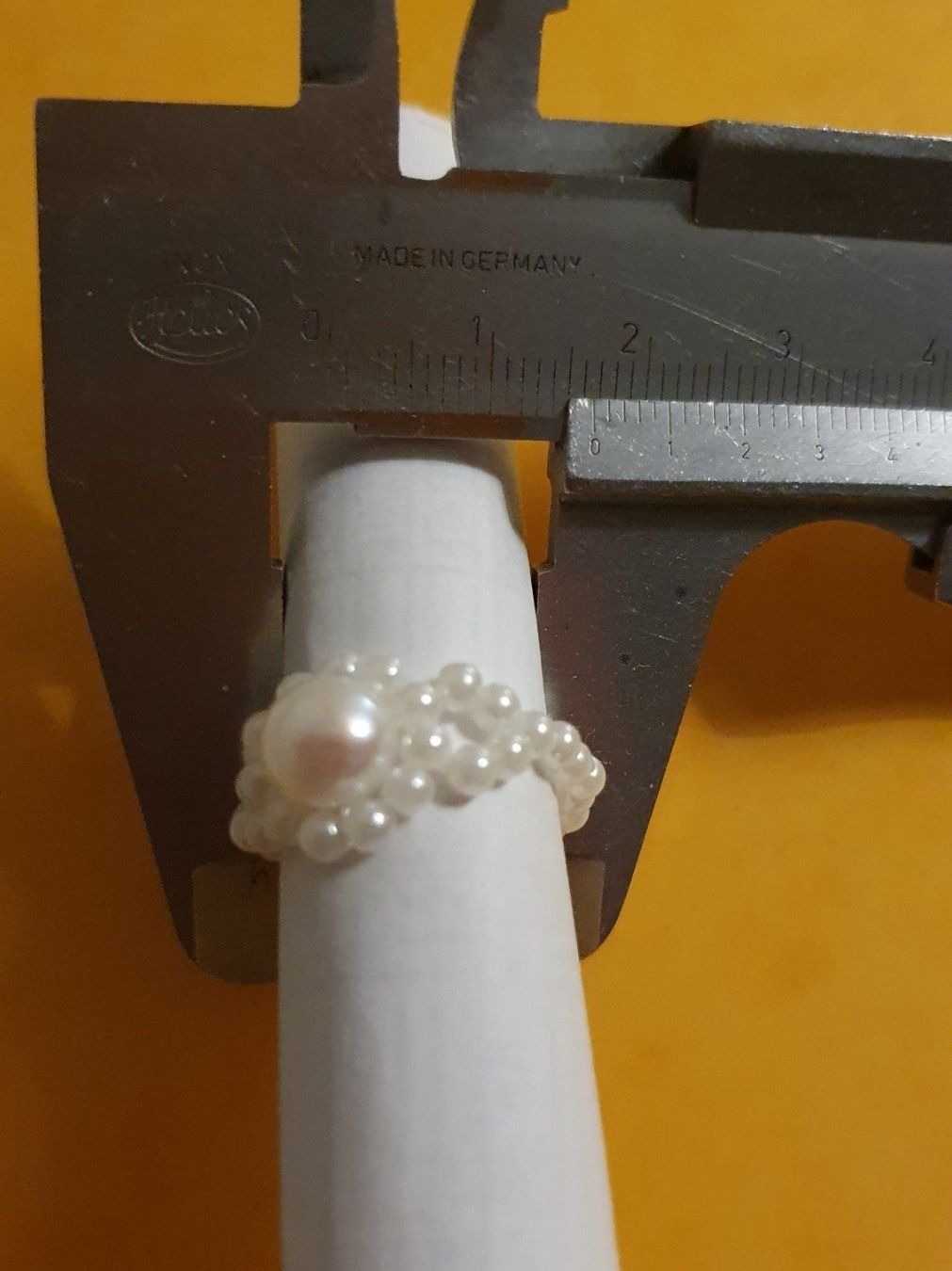 Anelli: Schöne spezielle Perle Ring – Nuovo (secondo la descrizione) da Winterthur venduto da Ywan1 1
