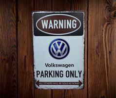 Volkswagen VW Golf Up Polo Tiguan Arteon Passat Blechschild