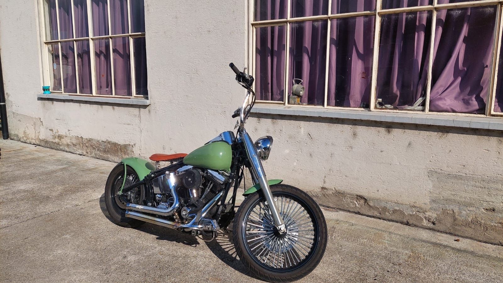 Harley-Davidson Chopper: HARLEY DAVIDSON HERITAGE – Gebraucht aus Rütihof von elcheffe81 3