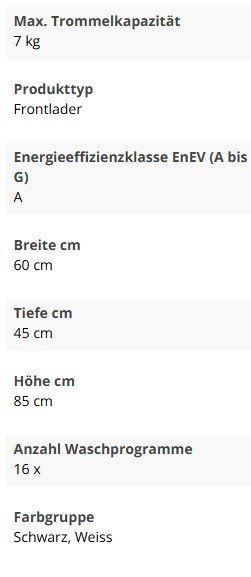 Hoover Waschmaschinen: Hoover Waschmaschine – Gebraucht aus Grossdietwil von dual02 5