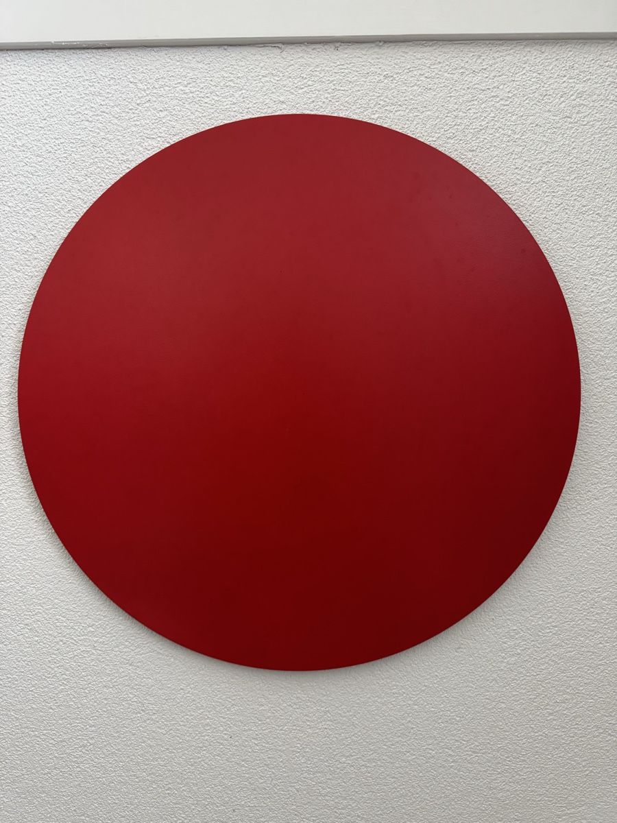 Wandtafeln: Magnettafel rund rot – Gebraucht aus Büttikon AG von Pastis44