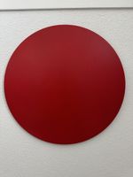 Magnettafel rund rot