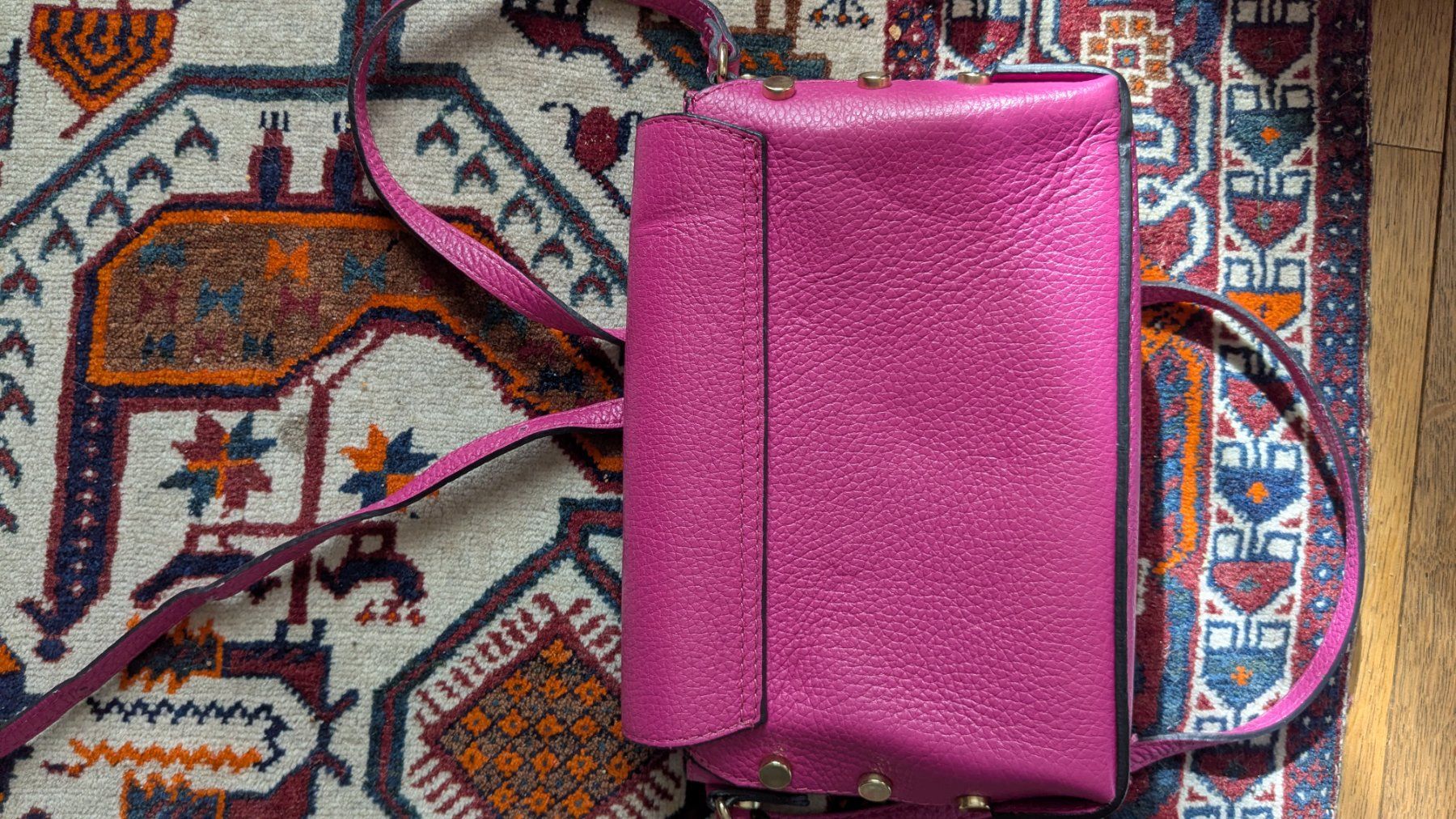 Taschen für Damen: Ledertasche in Pink – Gebraucht aus Heerbrugg von Bkoeppel90 4