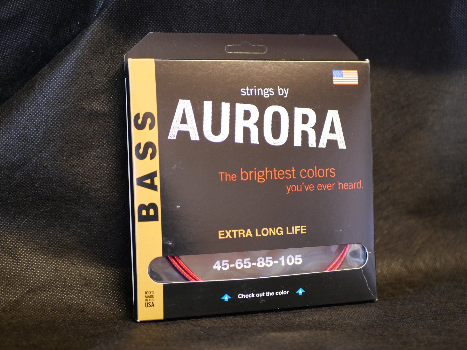 Strumenti musicali: Aurora Premium Medium Bass Saiten - Red – Nuovo e nell'imballaggio originale da Grimisuat venduto da musicgear.ch
