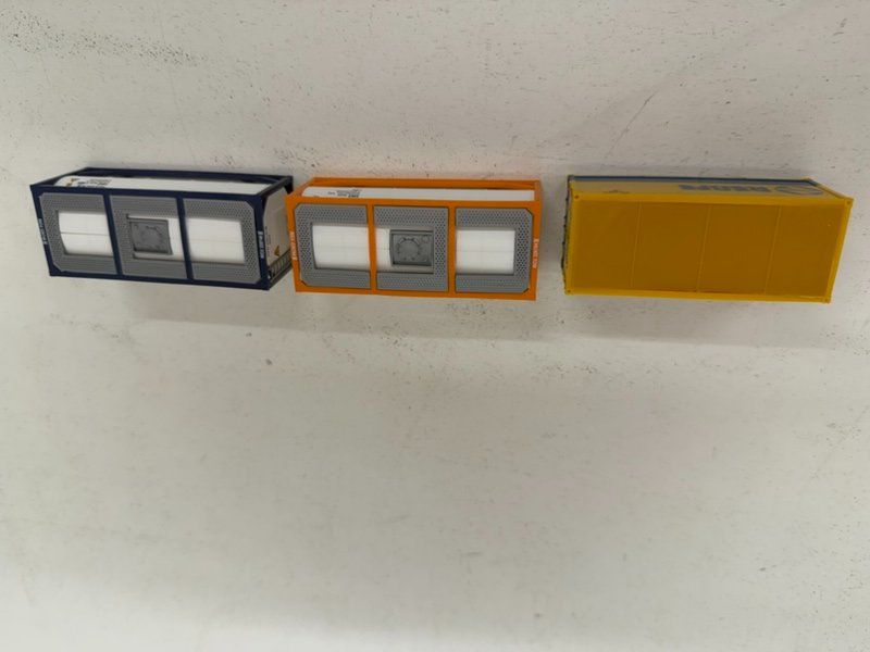 Roco Modellini di ferrovie: Spur H0 Roco 1803 Container Set – Usato da Büsserach venduto da ModellbahnDepot 5