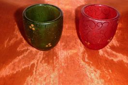 Teelichthalter - Set, 2 Stück * Partylite * NEU