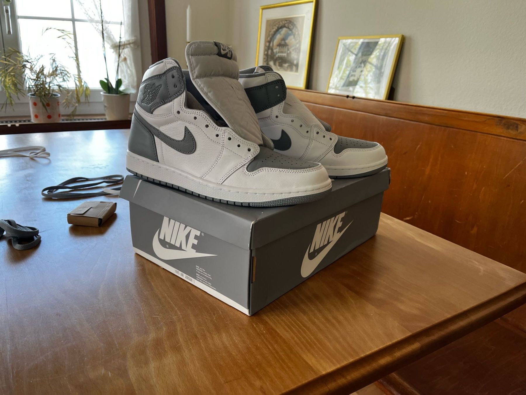 Scarpe da uomo: Jordan 1 Retro hoch OG grau – Nuovo e nell'imballaggio originale da Wädenswil venduto da wilackersee 2