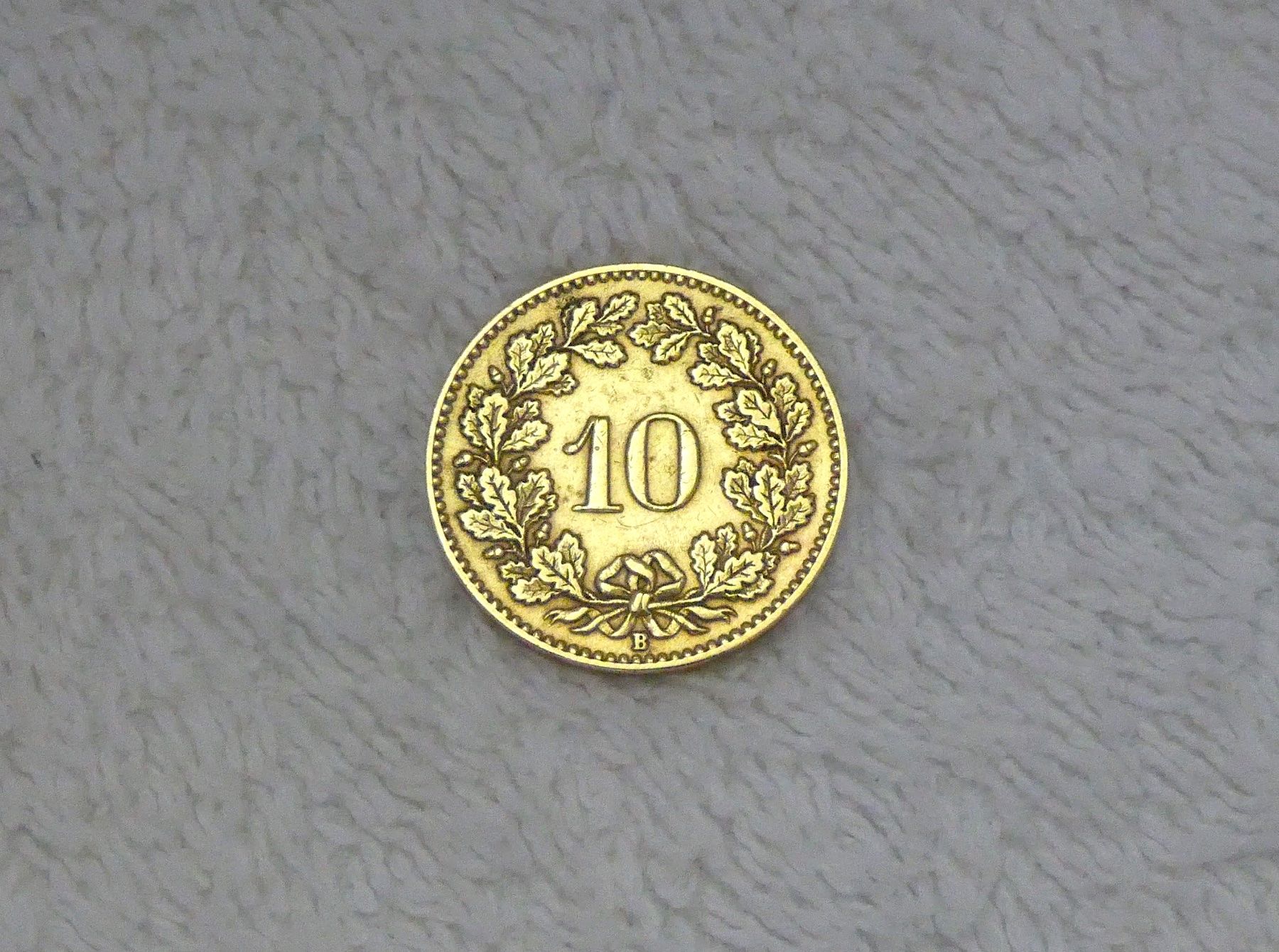 Tutti le monete: 10 centimes/rappen 1919 – Usato da Nyon venduto da Ilmi09 1