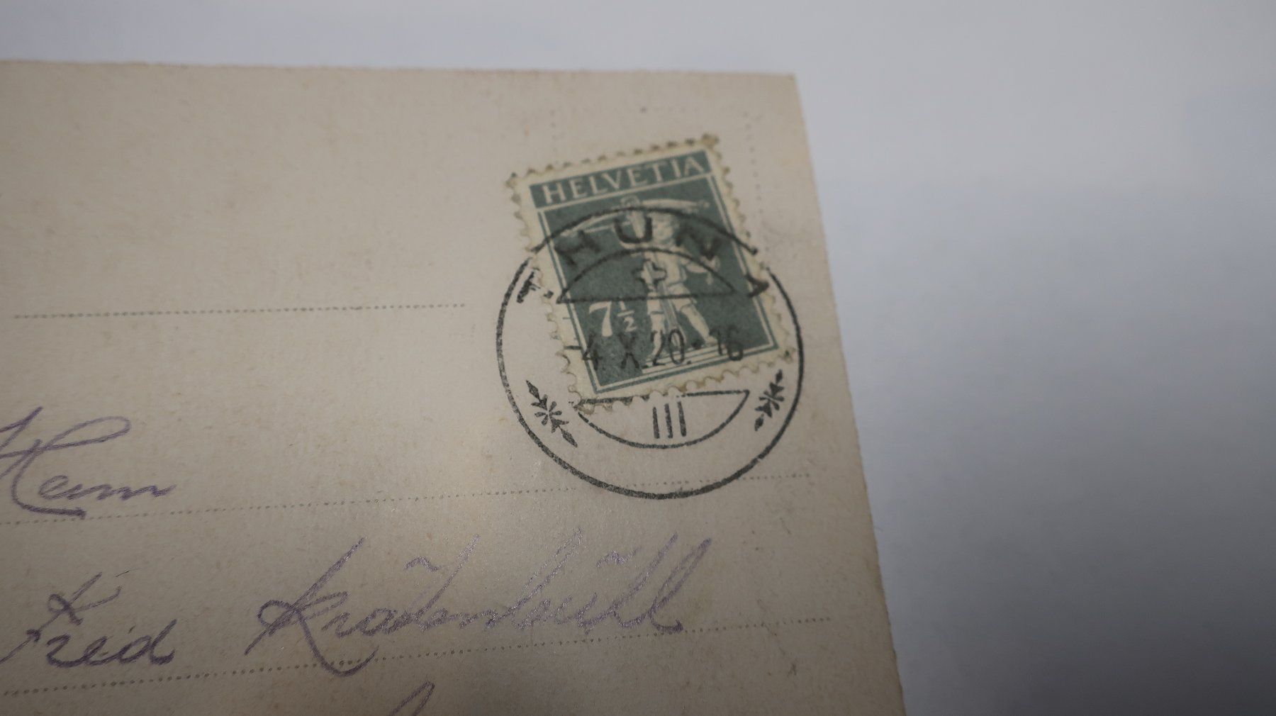 Cartes postales: Thun mit die Alpen 1920 – D'occasion à Cormoret par Pascalll2001 4