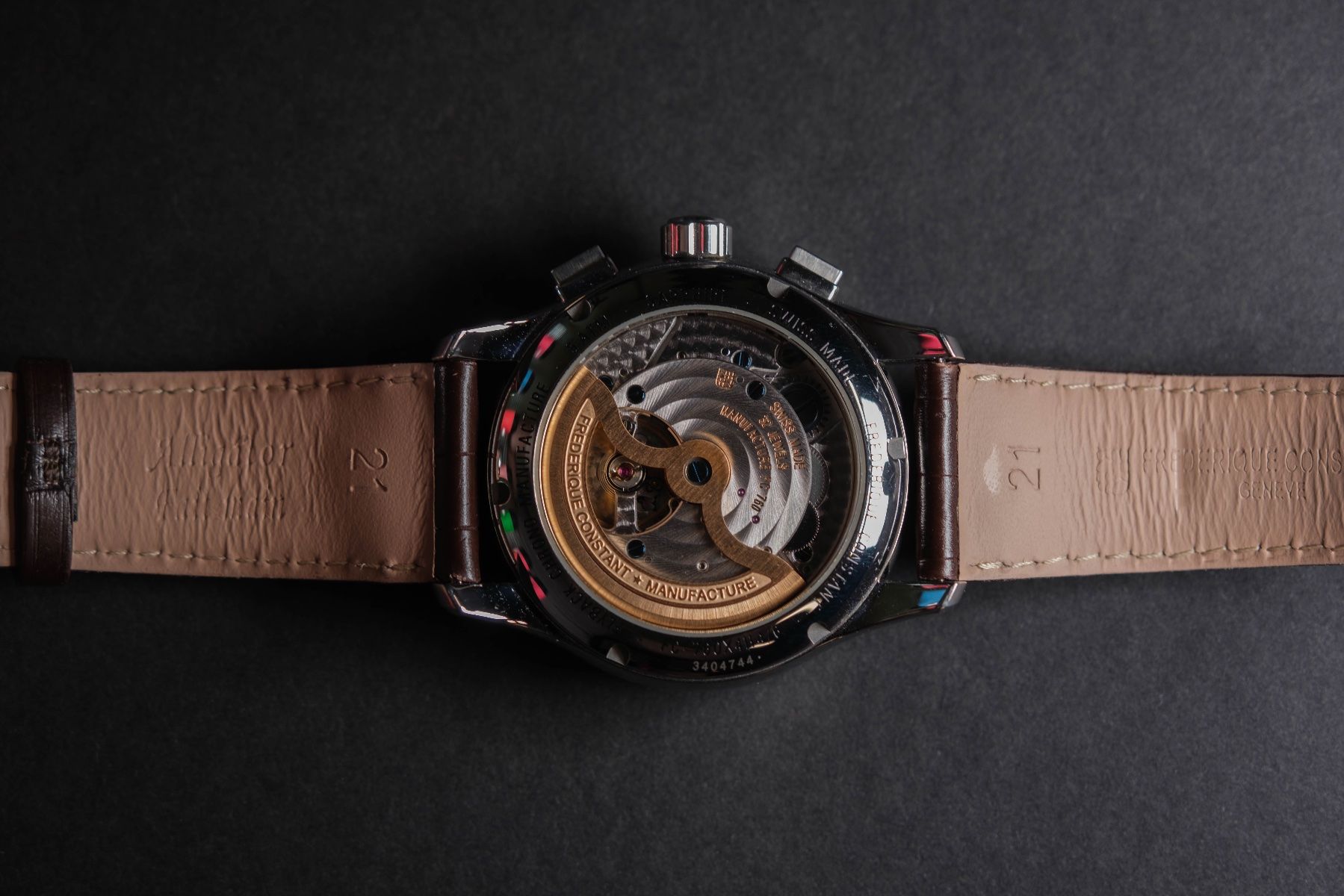 Frederique Constant Orologi: Frederique Constant Manufacture Flyback Chronograph – Usato da Winterthur venduto da jes_l6g6 5