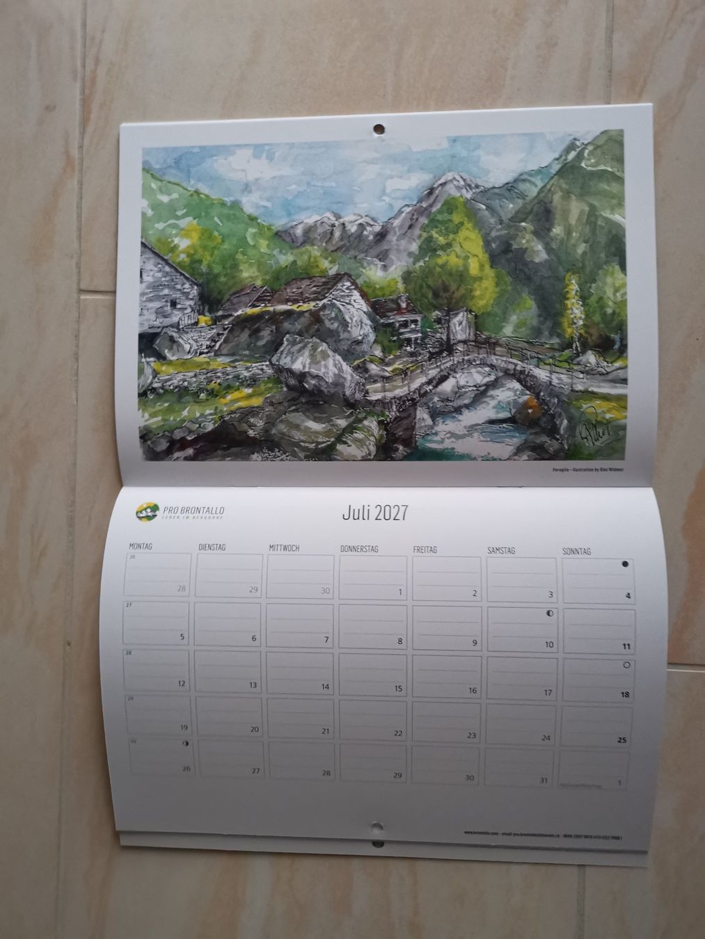 Kalender: Kalender 2027 – Neu (gemäss Beschreibung) aus Dornach von Hei50 2