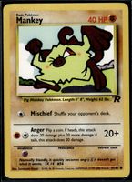 Mankey Team Rocket 61/82 Pokemon EN Unlimited