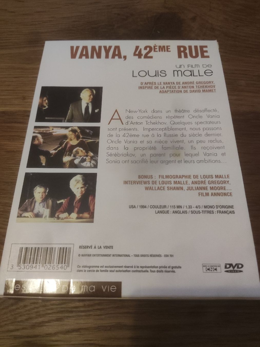 Tutti i DVDs: Vanya, 42ème Rue - mit Julianne Moore (DVD) – Usato da Oberembrach venduto da giu_7ksd 1