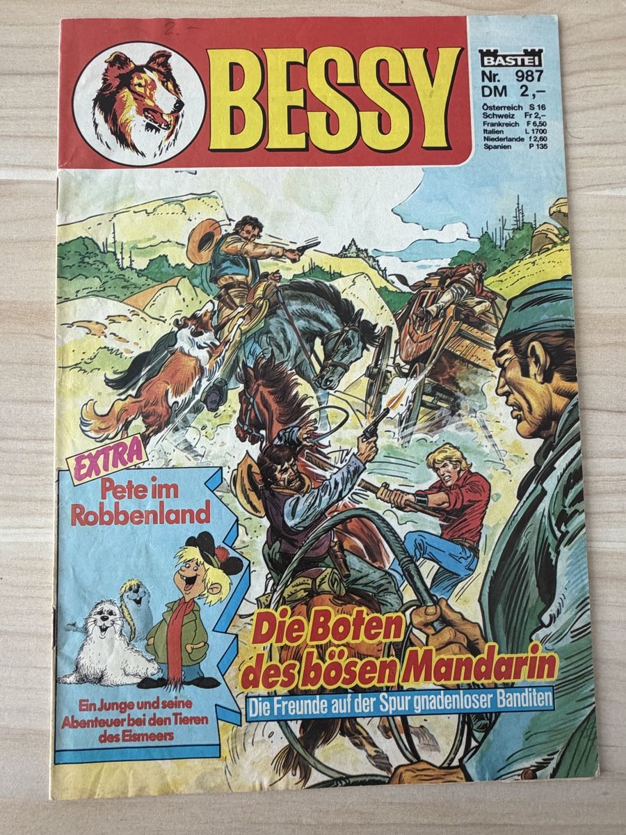 Fumetti: Bessy Bastei, 1.Auflage Heft 987 – Usato da Kehrsatz venduto da Raboy