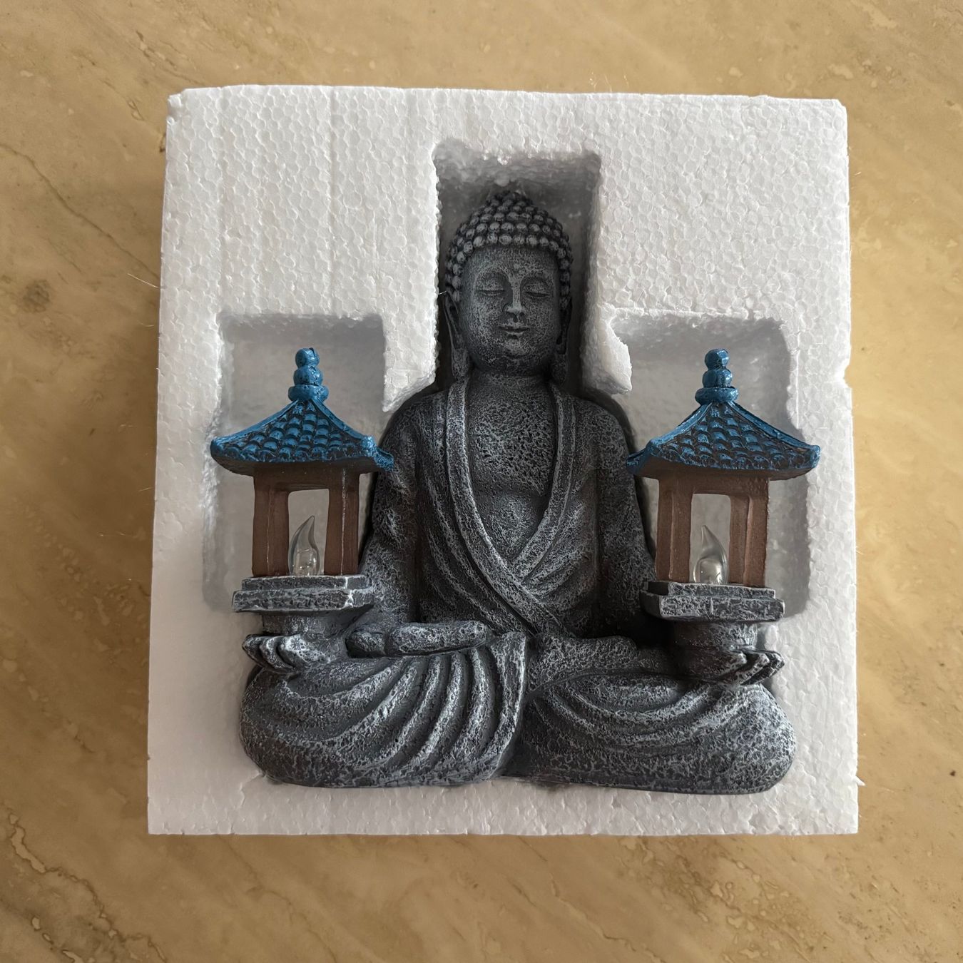 Statuette: Buddha – Nuovo e nell'imballaggio originale da Amriswil venduto da Renatotiger 2