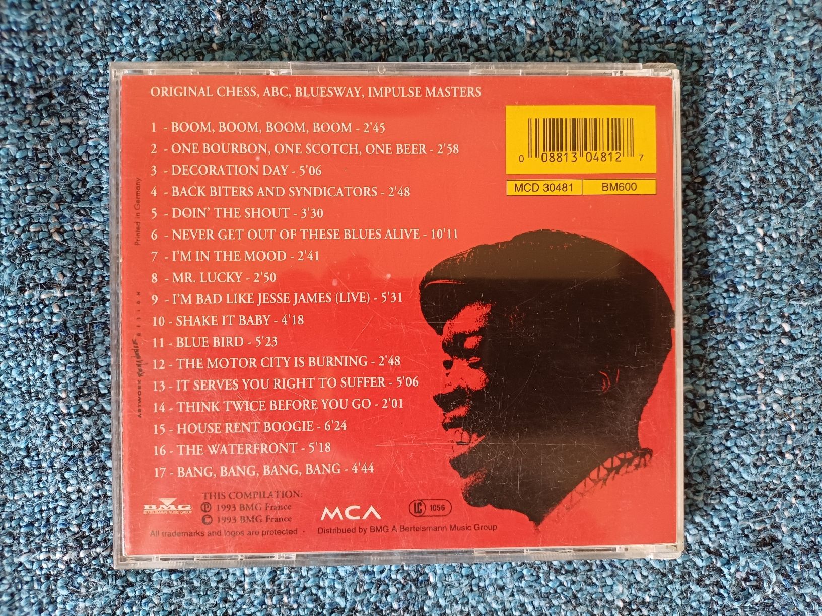 CDs: John Lee Hooker "The Essentials" CD – Gebraucht aus Begnins von Drastic-Sound 1