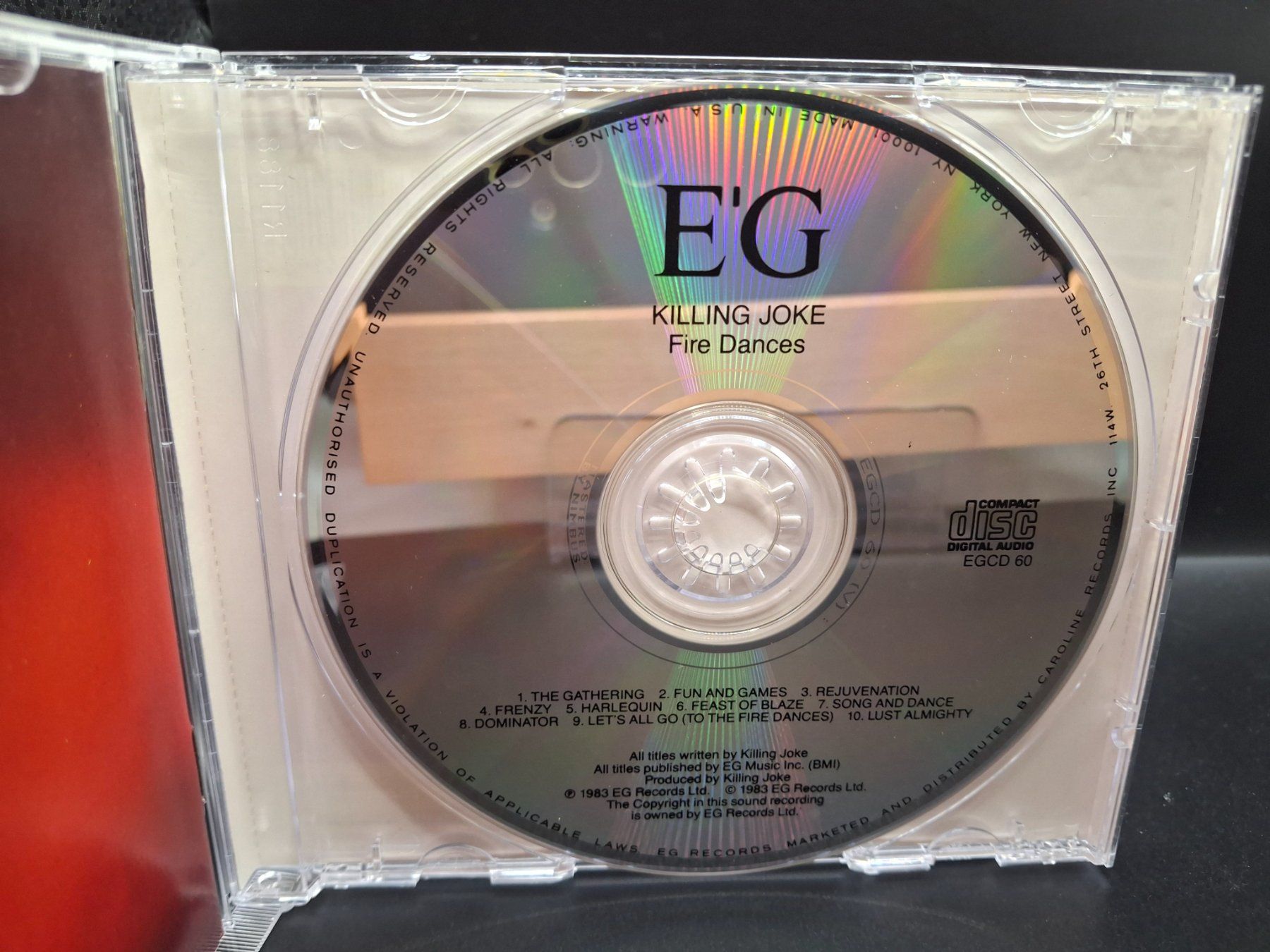 CD: Killing Joke – Fire Dances – Usato da St.Gallen venduto da jalamusic 2