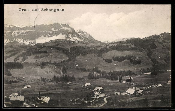 Ansichtskarten: AK Schangnau, Panorama – Gebraucht aus Berlin von bartko-reher