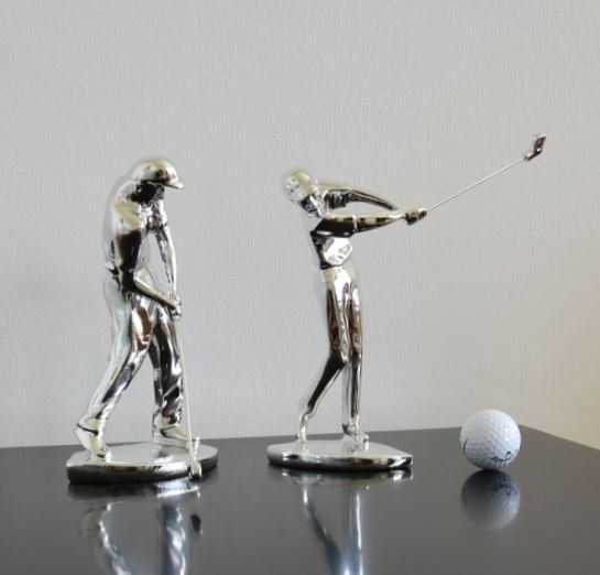 Alle Dekorationen: Golfer Dekofiguren - 2 Stück – Neu und originalverpackt aus Menziken von _Goldis_ 2