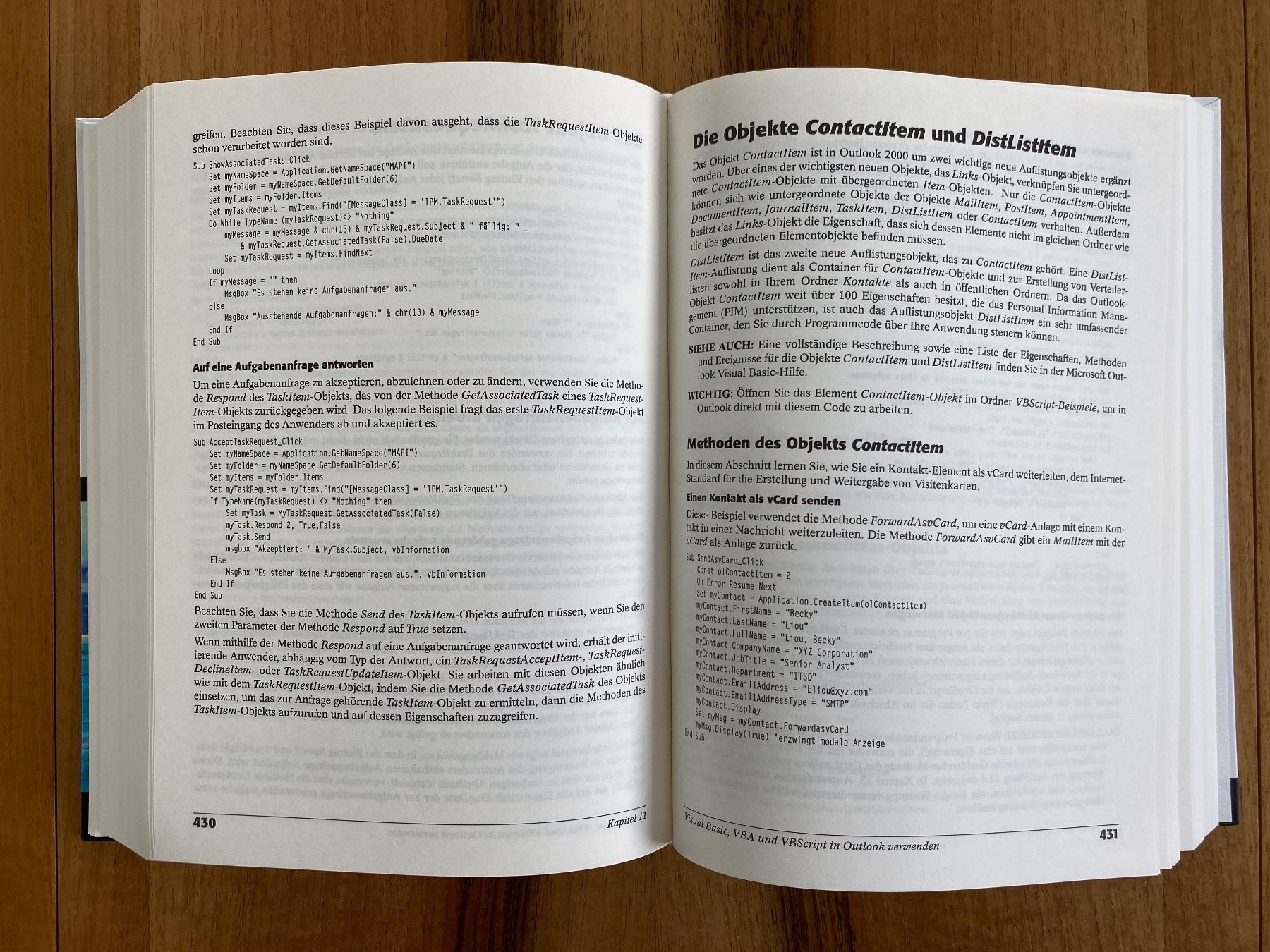 Libri: Anwendungsentwicklung mit Outlook - Version 2002 – Nuovo (secondo la descrizione) da Schnottwil venduto da Marwa 7