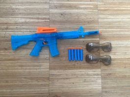 Nerf-Spielzeugpistole zum Treffen inkl. Zubehör