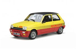 RENAULT 5 TS MONTE CARLO 1978 GELB/ROT 1:18 OTTO