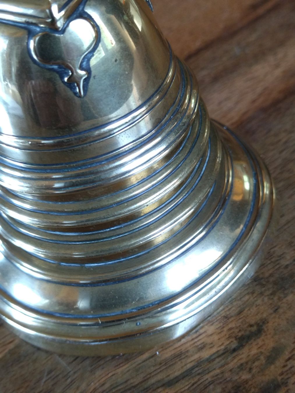 Campanacci mucche: Antike Tempel-Handglocke – Usato da Zürich venduto da Top-Deal-Schweiz 4