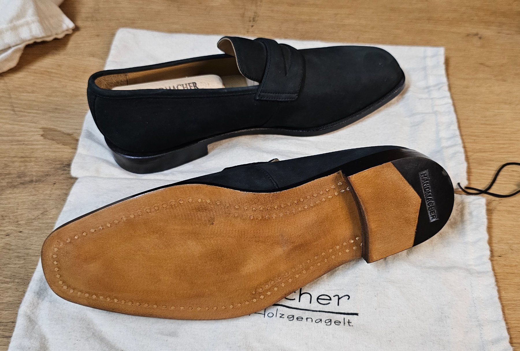 Scarpe da uomo: Herren Loafer schwarz Grösse 42 neu – Nuovo (secondo la descrizione) da Sins venduto da sagitarius58 1