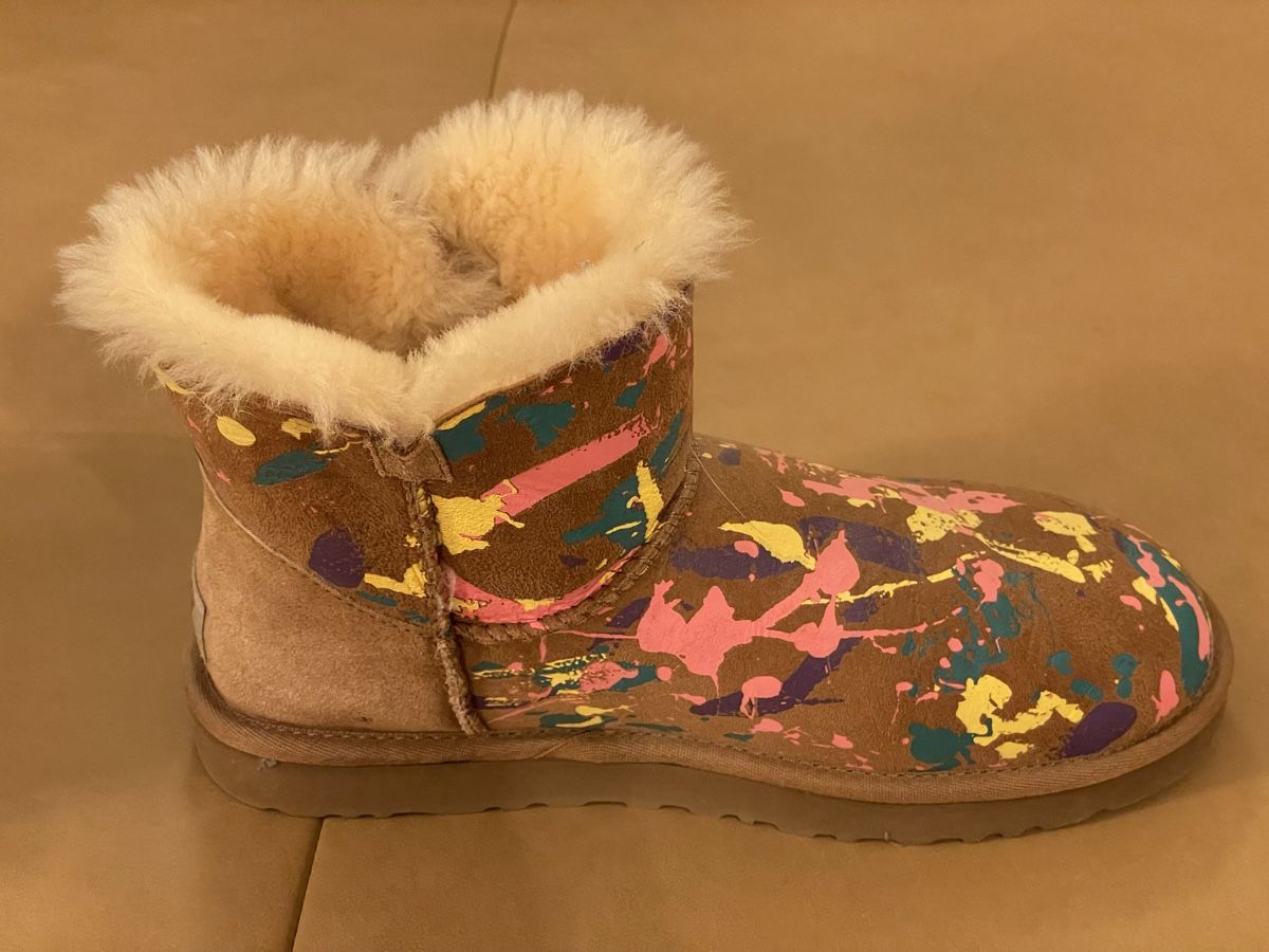 Ugg Scarpe da donna: original UGG Boots, gesprenkelt, Gr.40, camel – Nuovo (secondo la descrizione) da Corcelles NE venduto da gingerbrain 4