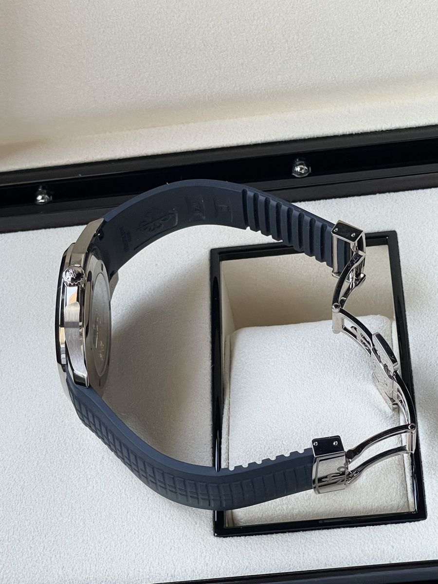 Patek Philippe Orologi: Patek Philippe Aquanaut Ref. 5168G Blue dial Full Set – Nuovo (secondo la descrizione) da Lugano venduto da Superstudiolugano 4