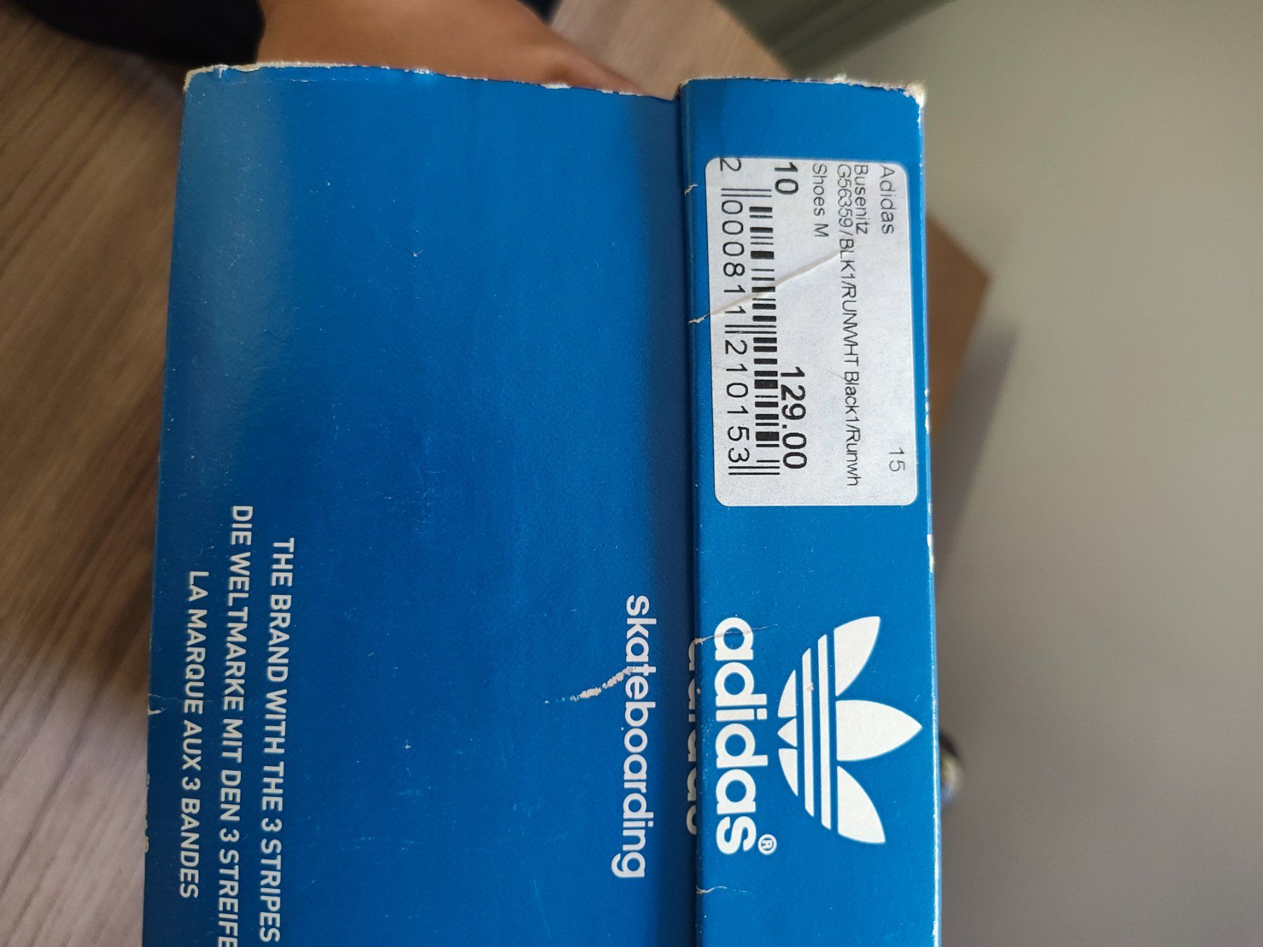 Adidas Scarpe da uomo: Adidas skateboarding Bunenitz Black size 44 – Nuovo (secondo la descrizione) da St-Gingolph venduto da Retro_seller 3