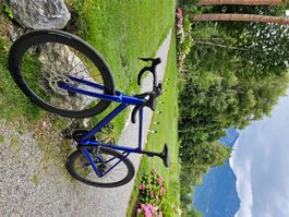 Rennrad "Marina Bay" Blue & elektronische Shimano Schaltung