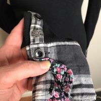 Pullover Thermo Shirt mit Flanell Free People M zu Nile